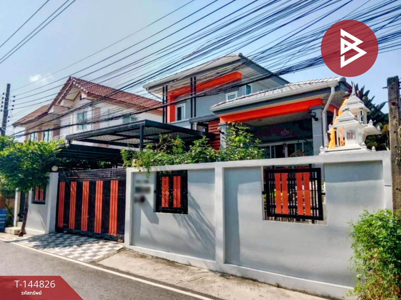 ขายบ้านเดี่ยว เทศบาลบางปู41 เนื้อที่ 68 ตร.วา ท้ายบ้านใหม่ สมุทรปราการ
