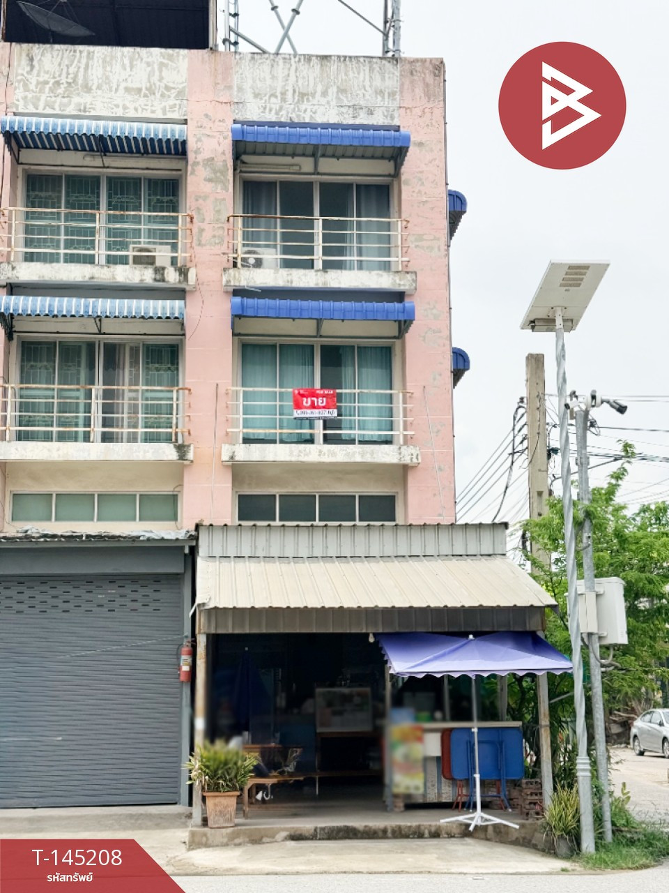 ขายอาคารพาณิชย์ หมู่บ้านมะลิวัลย์ บางเพรียง บางบ่อ สมุทรปราการ