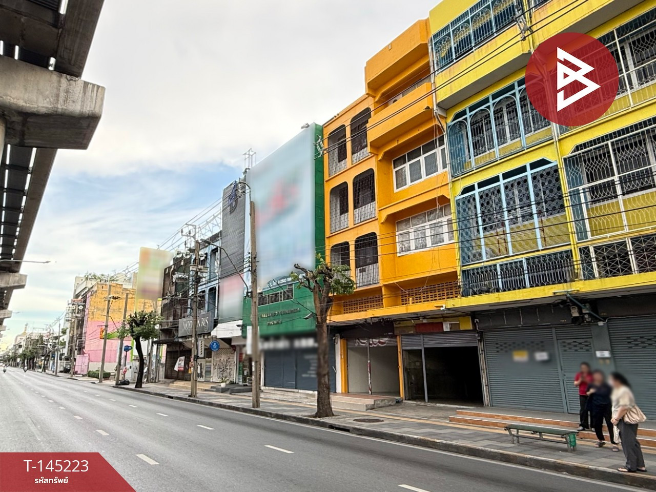 ขายด่วนอาคารพาณิชย์ 4 ชั้น 2 คูหา ลาดพร้าว 68 กรุงเทพฯ ทำเลทอง