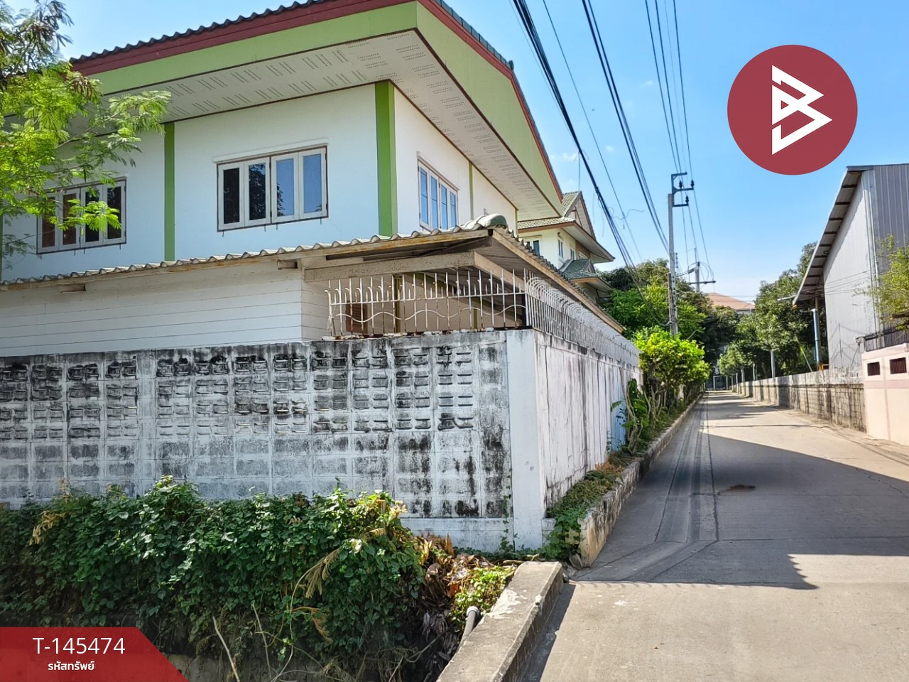 ขาย/เช่าบ้านเดี่ยวพร้อมโรงงาน เนื้อที่ 2 งาน ท่าทราย นนทบุรี