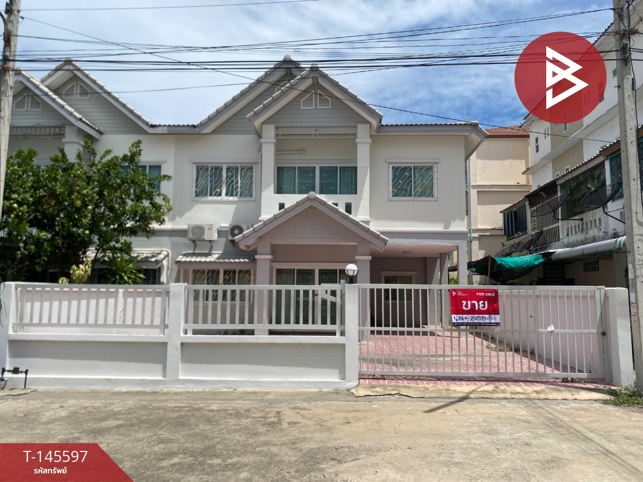 ขายบ้านเดี่ยว หมู่บ้านนันทิชา รั้วใหญ่ สุพรรณบุรี