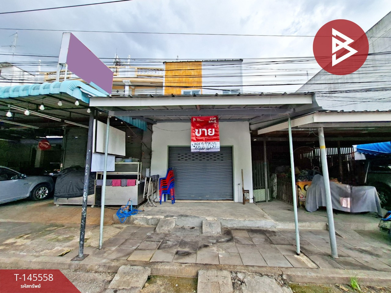 ขายอาคารพาณิชย์ติดถนน เนื้อที่ 20 ตร.วา บางแพ ราชบุรี