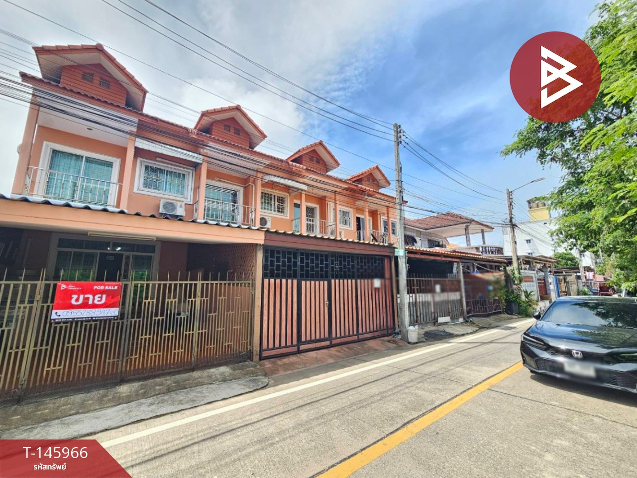 ขายทาวน์เฮ้าส์ 2 ชั้น เนื้อที่ 25 ตร.วา บางละมุง ชลุบรี