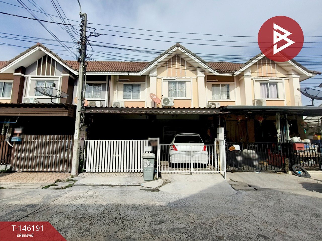 ขายทาวน์เฮ้าส์ หมู่บ้านพฤกษา 28/1 นิคมบางปู-แพรกษา สมุทรปราการ