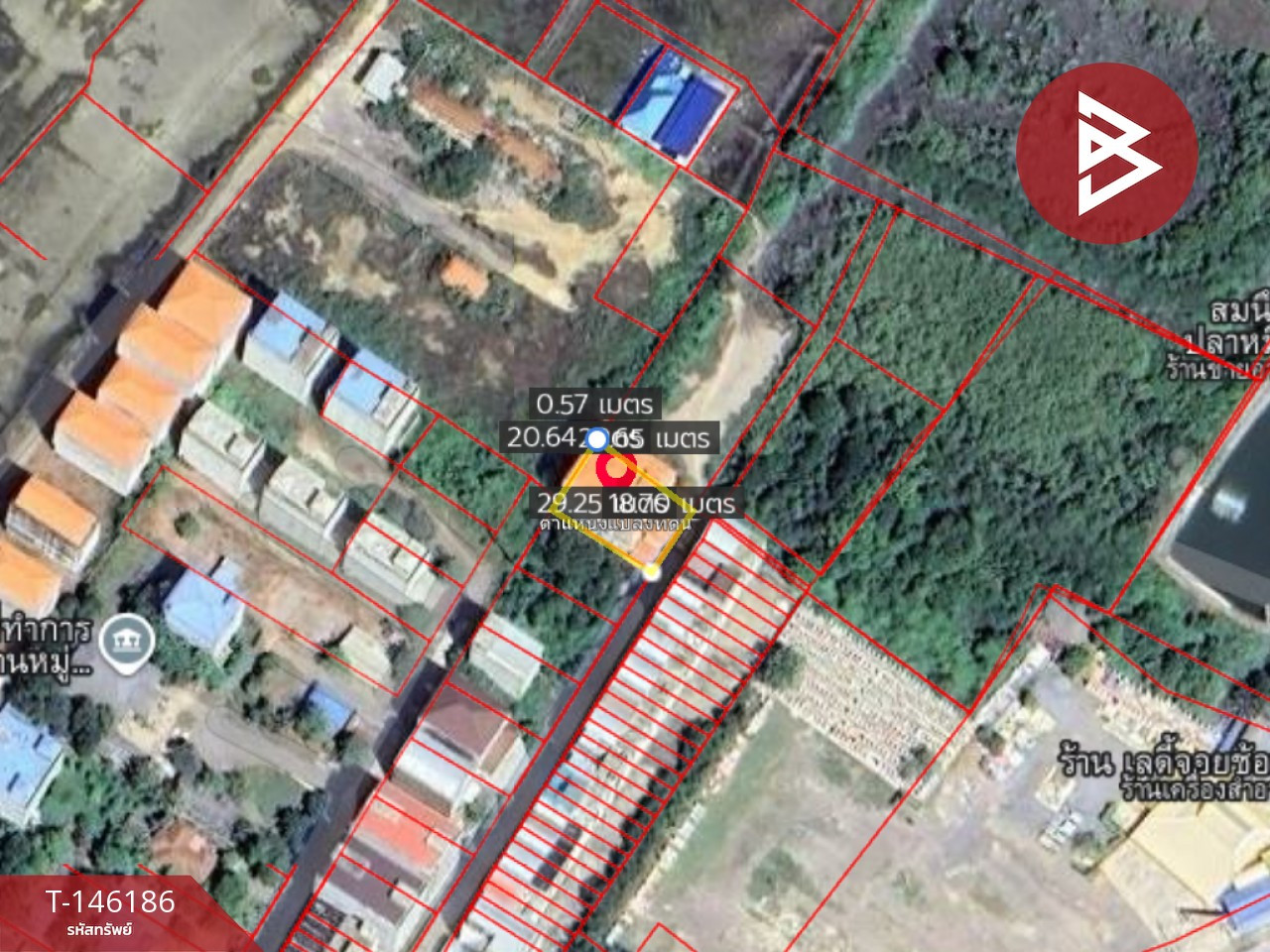 ขายโกดังโรงงาน 4 ชั้น 4 ห้องพร้อมบ้าน 2 ชั้น เนื้อที่ 152 ตารางวา อ.บ้านแหลม เพชรบุรี