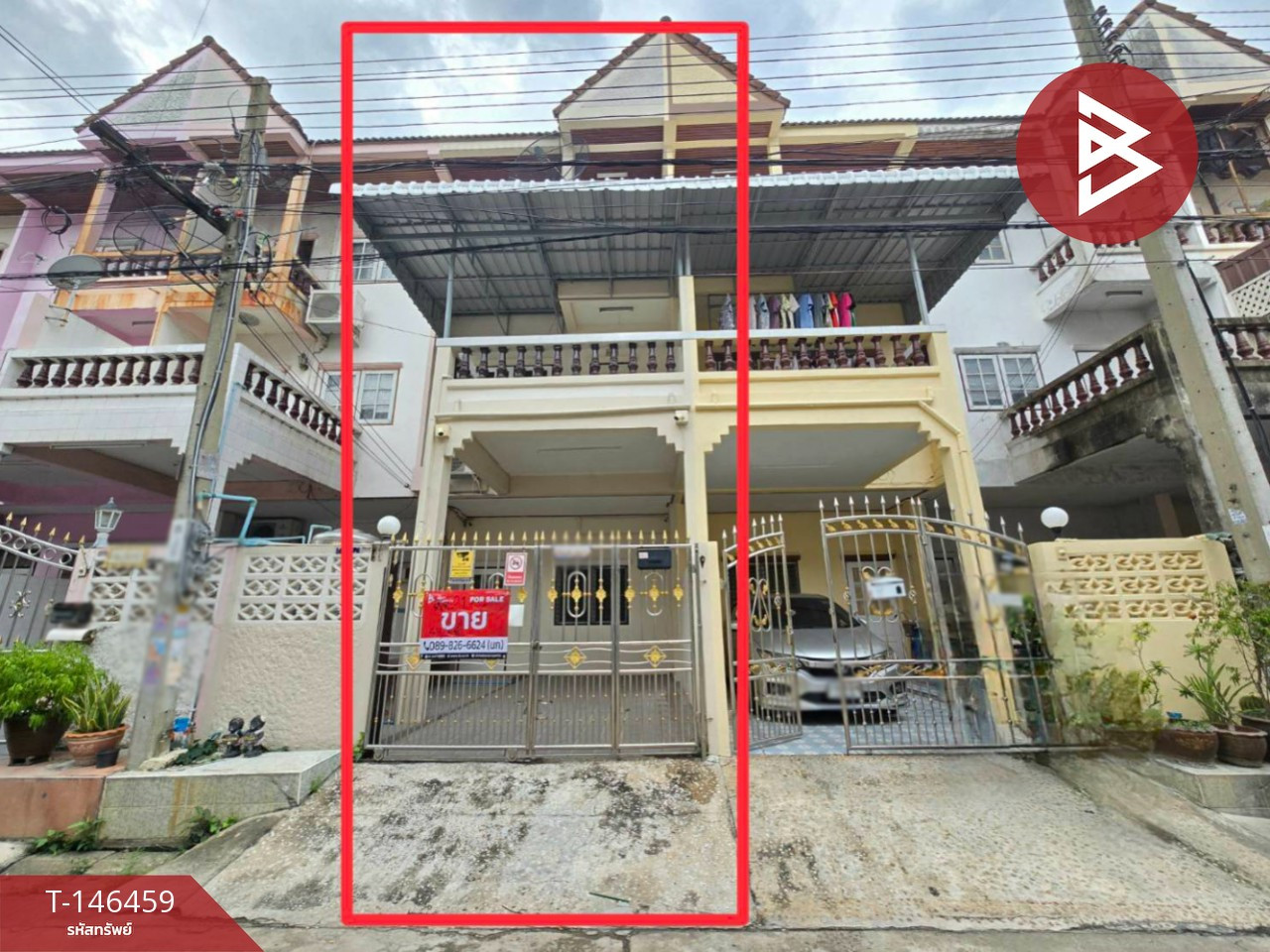 ขายทาวน์เฮ้าส์ 3 ชั้น โครงการบ้านแก้ววิลล่า บางกอกน้อย กรุงเทพมหานคร