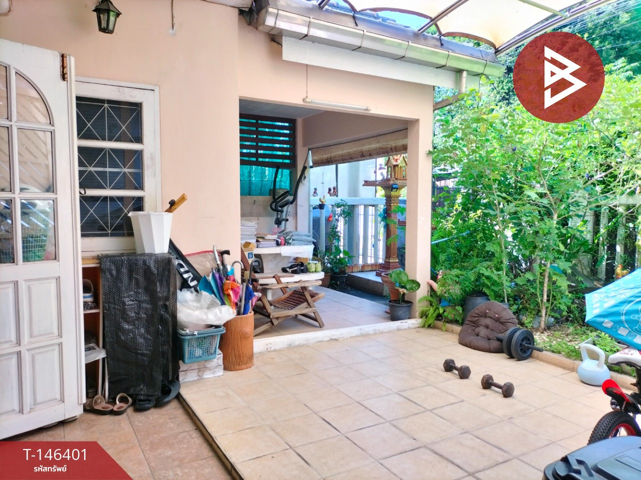 ขายบ้านเดี่ยว หมู่บ้านชวนชื่น การ์เด้นวิลล์ เนื้อที่ 44.4 ตร.วา บางเดื่อ ปทุมธานี
