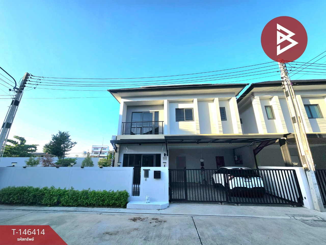 ขายบ้านแฝด หมู่บ้านพีรีน บ้านสวน-เศรษฐกิจ (PERINE Baan Suan-Setthakit) ชลบุรี