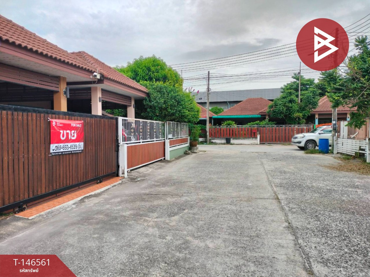 ขายบ้านเดี่ยวชั้นเดียว เนื้อที่ 40 ตร.วา บ้านบึง ชลบุรี