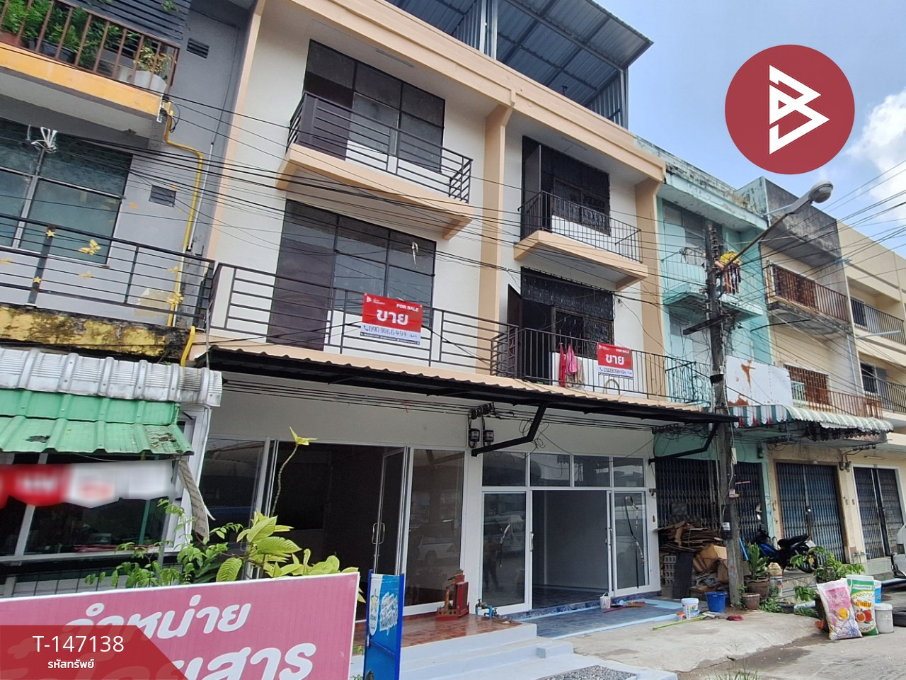 ขาย/เช่าอาคารพาณิชย์ 3 ชั้น เนื้อที่ 13.3 ตร.วา โพธิ์เสด็จ เมืองนครศรีธรรมราช ทำเลธุรกิจ