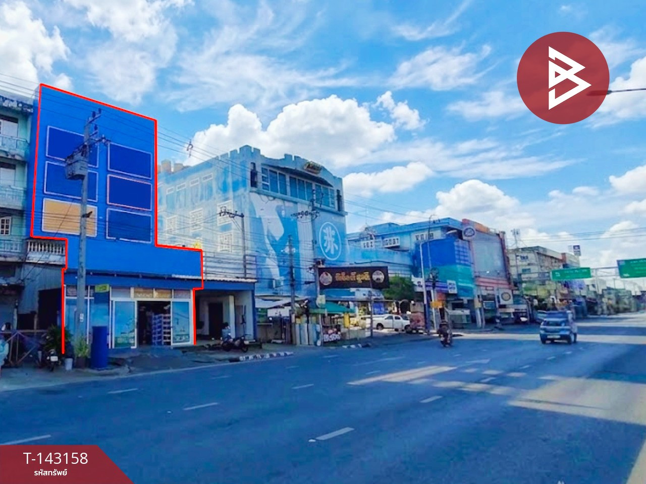 ขาย/เช่า อาคารพาณิชย์ 2 คูหา เนื้อที่ 47 ตร.วา อ.ปากเกร็ด จ.นนทบุรี