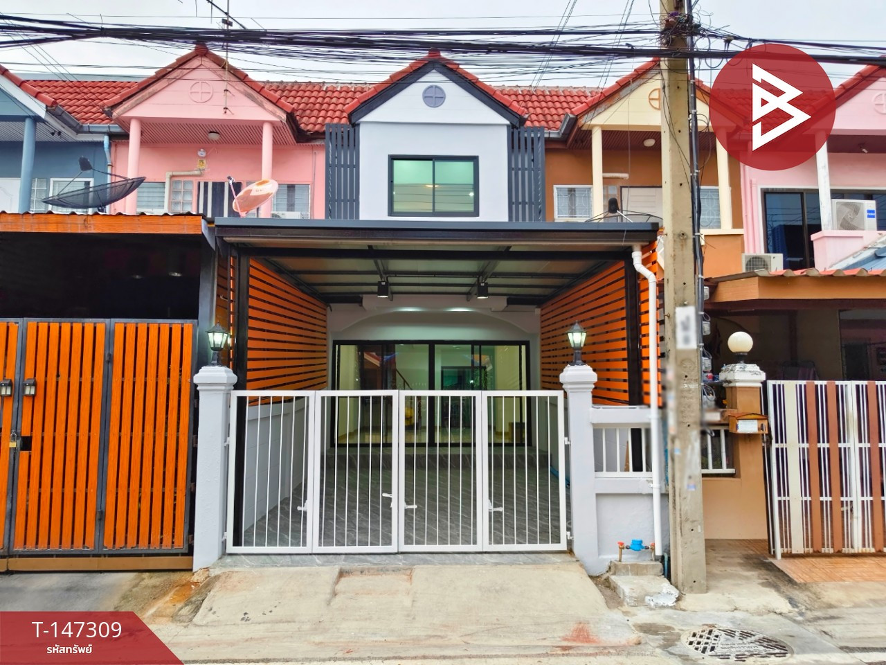 ขายทาวน์เฮ้าส์ หมู่บ้านทรัพย์ดินทอง เทพารักษ์ สมุทรปราการ