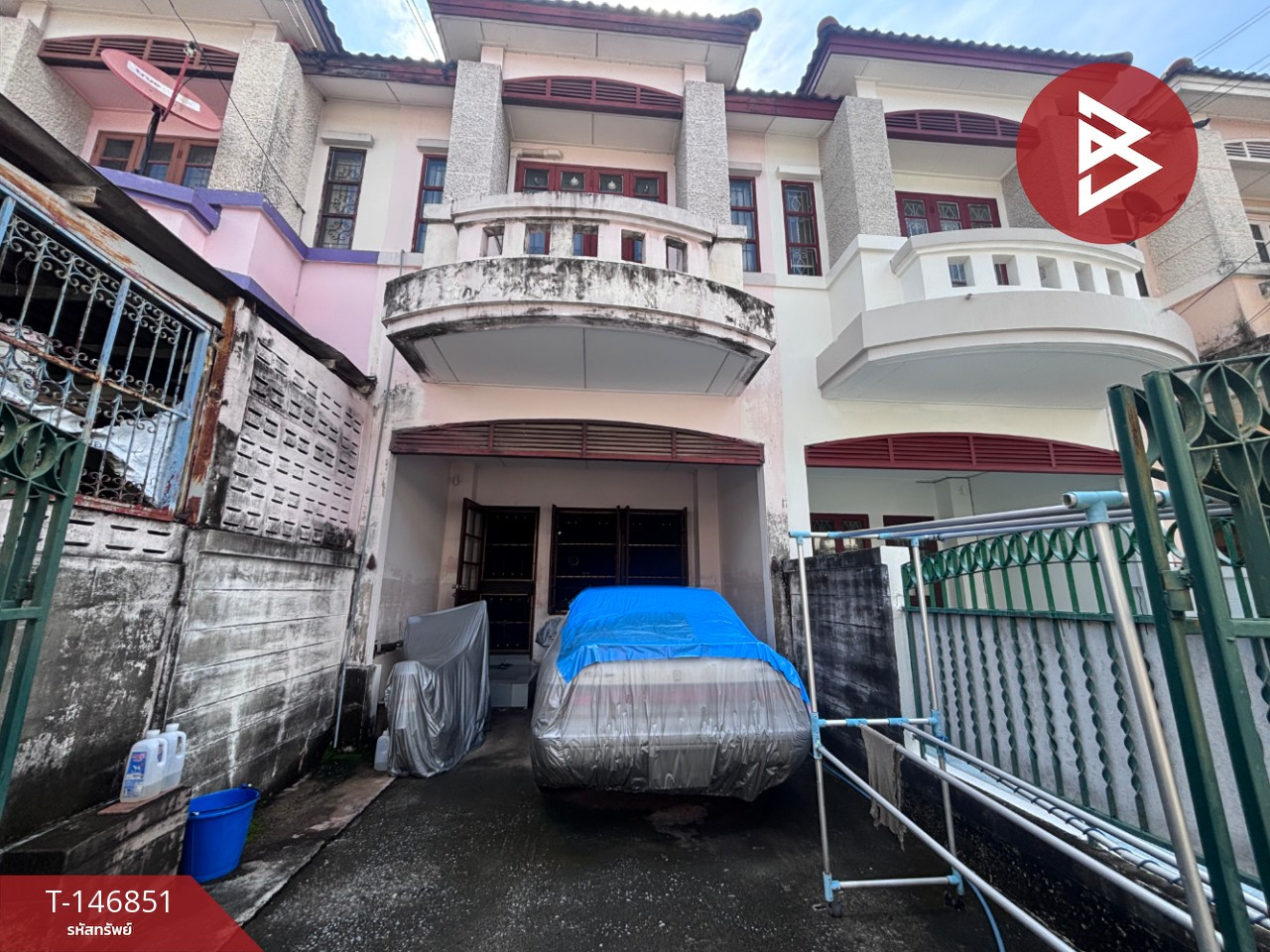 ขายทาวน์เฮ้าส์ หมู่บ้านปาริชาติ345 บางคูวัด ปทุมธานี