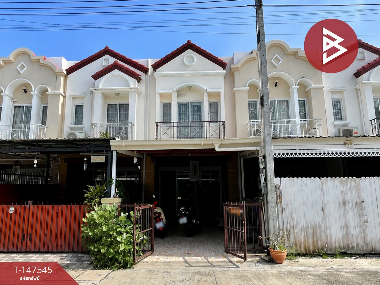 ขายทาวน์เฮ้าส์ หมู่บ้านวิคทอเรีย การ์เด้นวิลล์ บางนา-ตราด (Victoria Garden Ville Bangna-Trad) ฉะเชิงเทรา