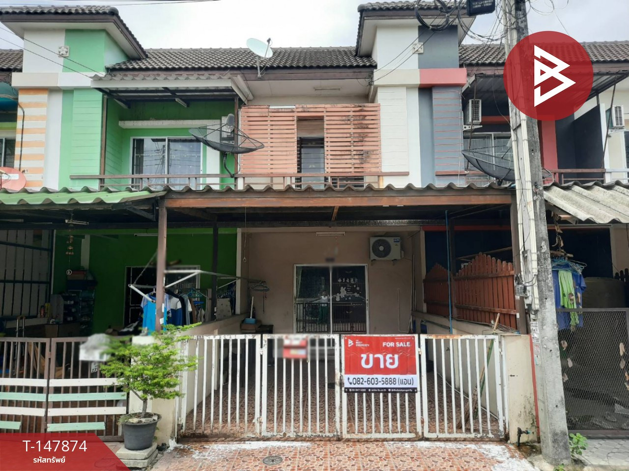 ขายทาวน์เฮ้าส์ หมู่บ้านโกลเด้นทาวน์ แหลมฉบัง (Golden Town Laem Chabang) ศรีราชา ชลบุรี