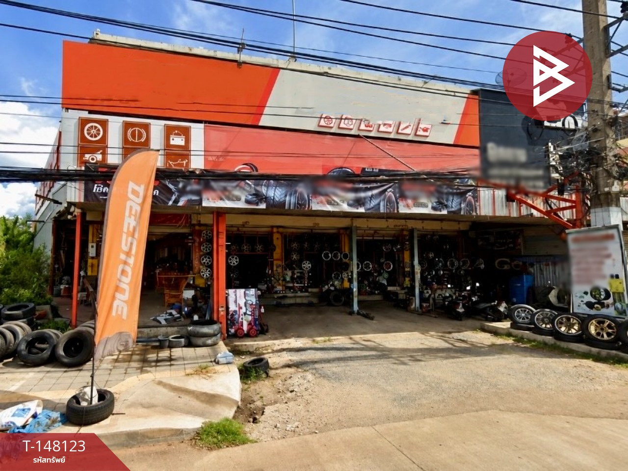 ขายอาคารพาณิชย์ 5 คูหา เนื้อที่ 98.1 ตร.วา บางตีนเป็ด ฉะเชิงเทรา