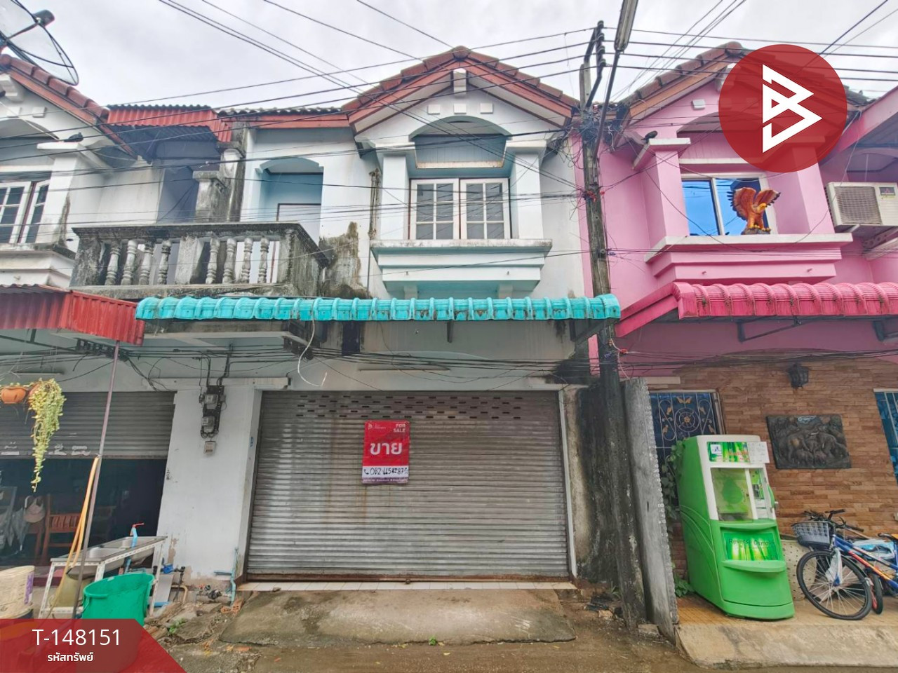 ขายทาวน์เฮ้าส์ 2 ชั้น เนื้อที่ 22 ตร.วา อ.พนมสารคาม ฉะเชิงเทรา