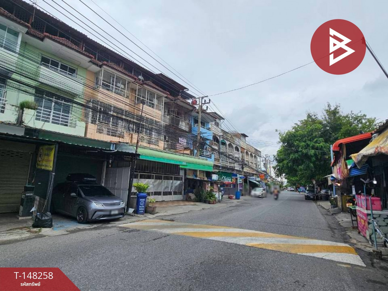 ขายอาคารพาณิชย์ หมู่บ้านเด่นชัย บางเมือง-เทพารักษ์ สมุทรปราการ