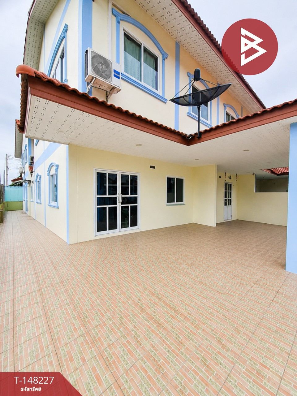 ขายบ้านแฝด หมู่บ้านศิริทรัพย์4 เศรษฐกิจ-พุทธสาคร สมุทรสาคร