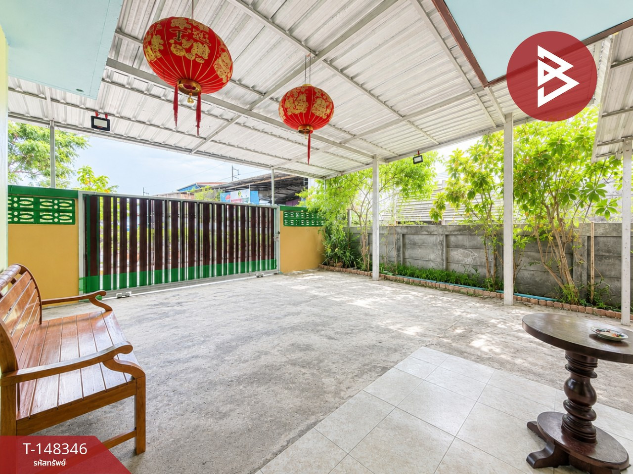 ขายบ้านเดี่ยวชั้นเดียว เนื้อที่ 54 ตร.วา ดำเนินสะดวก ราชบุรี
