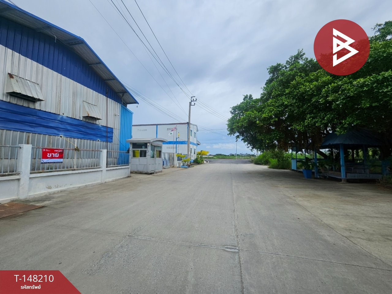 ขายโกดัง พร้อมที่ดิน เนื้อที่ 1 ไร่ บางบ่อ สมุทรปราการ ทำเลดีติดถนน
