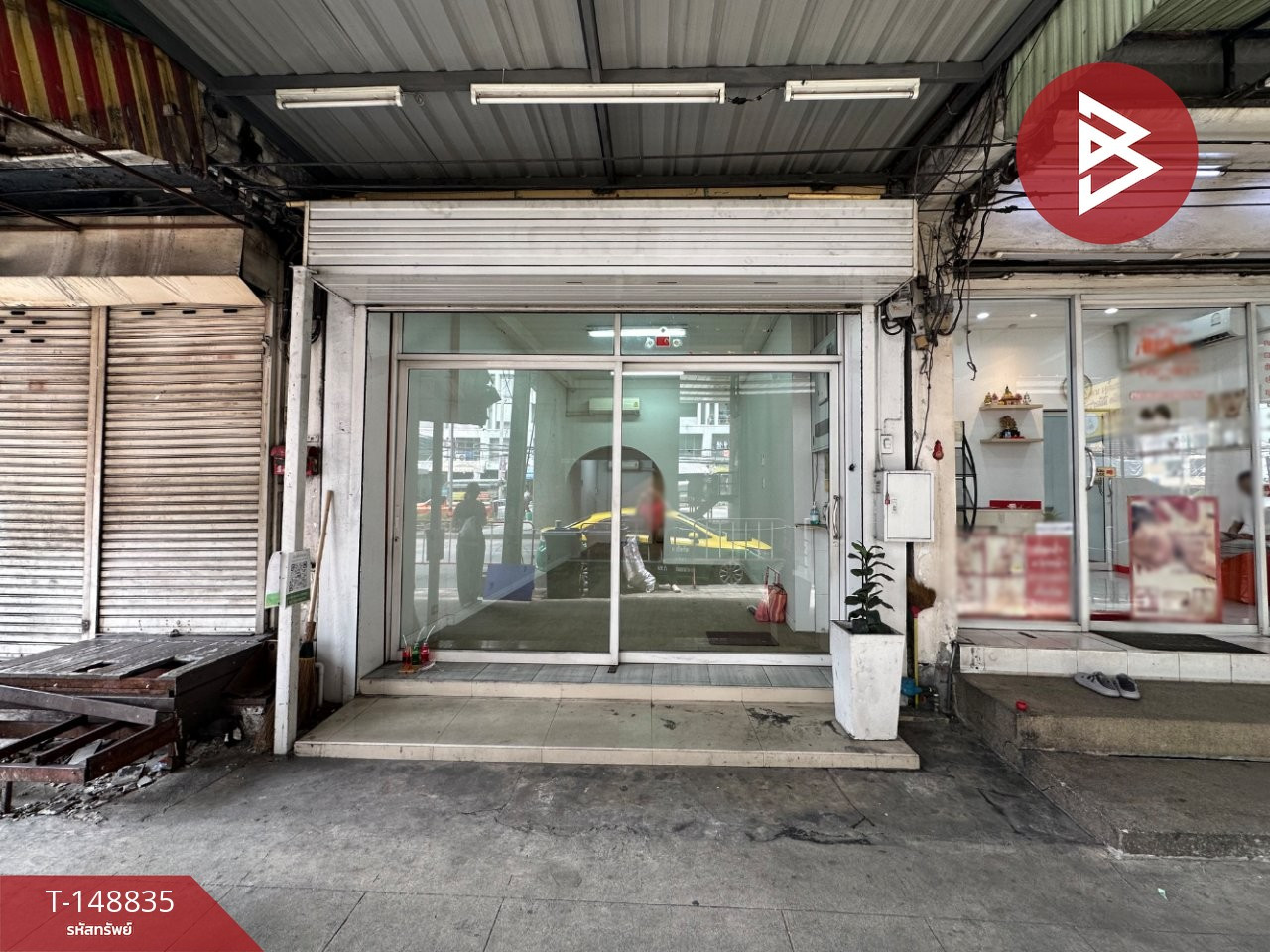 ขาย/เช่าอาคารพาณิชย์ ถ.เทพารักษ์ เนื้อที่ 12.6 ตร.วา สำโรงเหนือ สมุทรปราการ