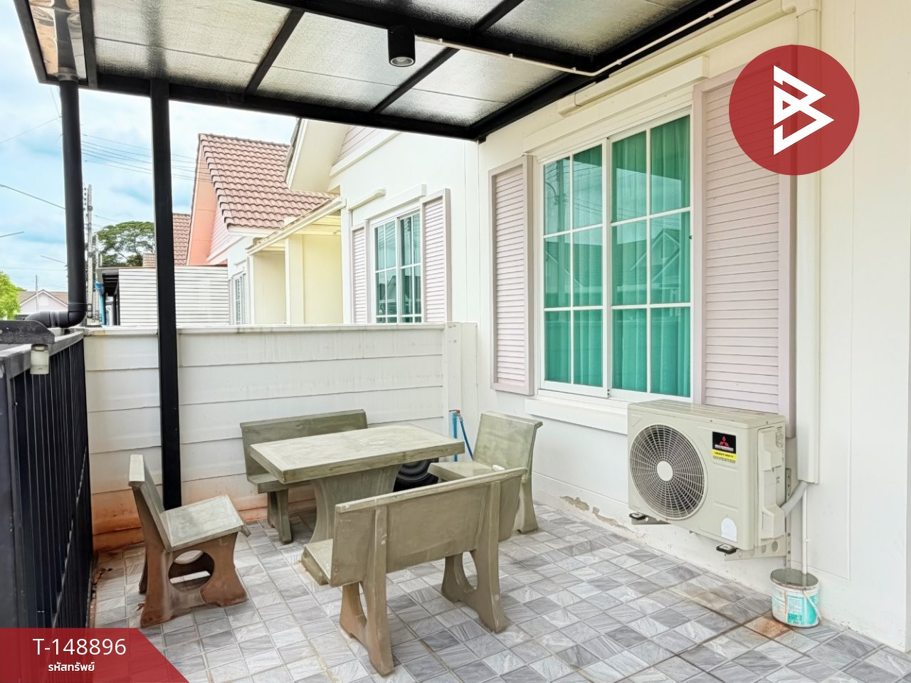 ขายบ้านแฝด หมู่บ้านกาญวริญ (Kanwarin Prom U) ราชบุรี พร้อมอยู่