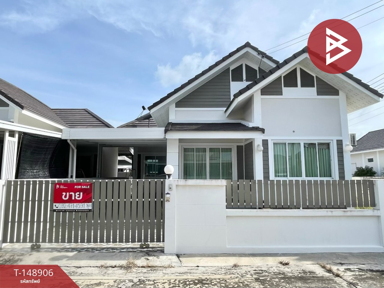 ขายบ้านเดี่ยว โครงการบ้านอยู่สบาย คลองอ้อมแก้ว เฟส 2 (Baan Yusabuy Klong Om Kaew Phase 2) พานทอง ชลบุรี