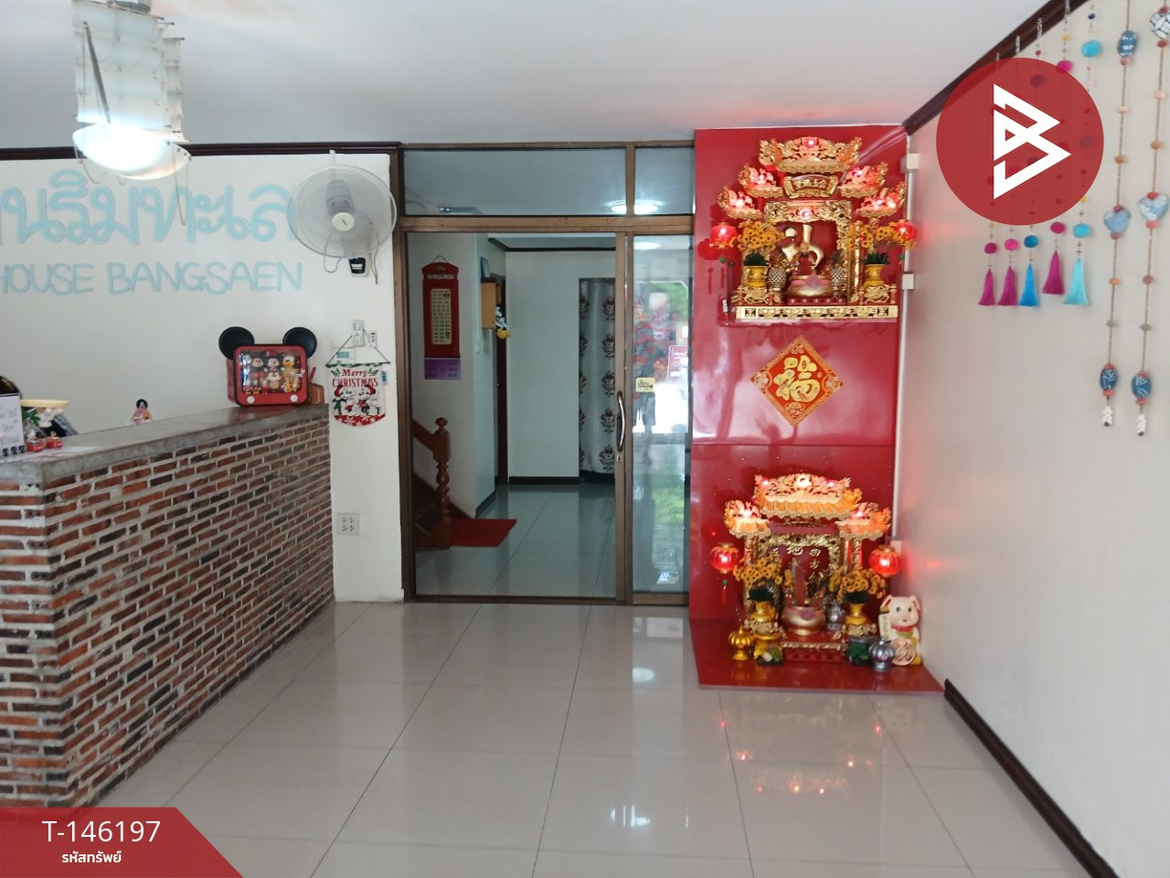 ขายรีสอร์ทห้องพัก 2 ชั้น เนื้อที่ 27 ตร.วา แสนสุข ชลบุรี