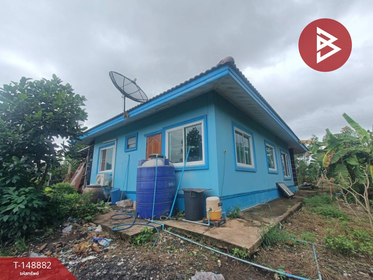 ขายบ้านเดี่ยวชั้นเดียวพร้อมที่ดิน เนื้อที่ 1 งาน 93 ตร.วา ราชสาส์น ฉะเชิงเทรา