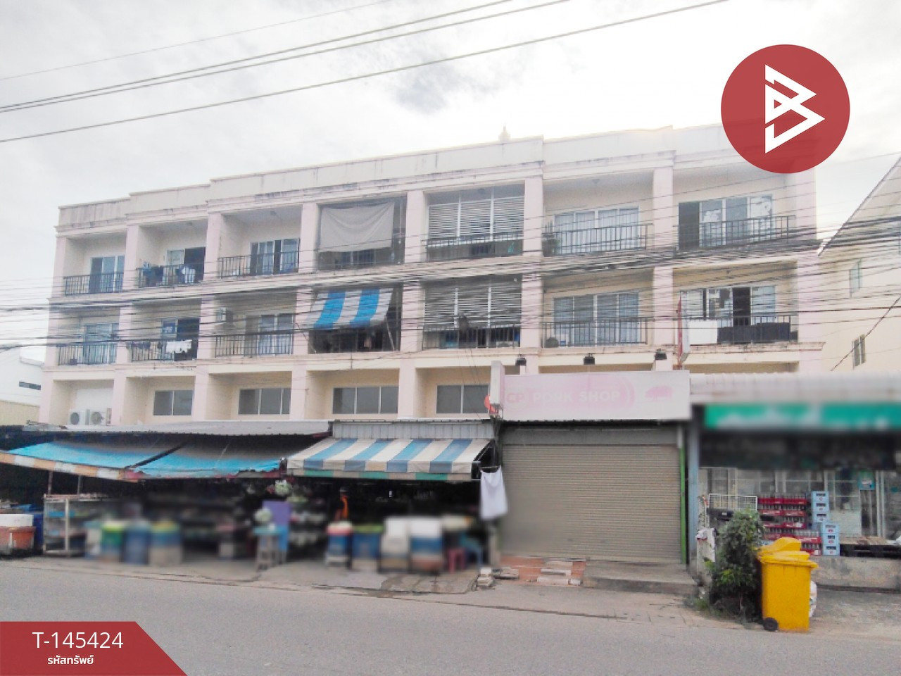 ขายอาคารพาณิชย์ เนื้อที่ 30.1 ตร.วา บางเสาธง สมุทรปราการ