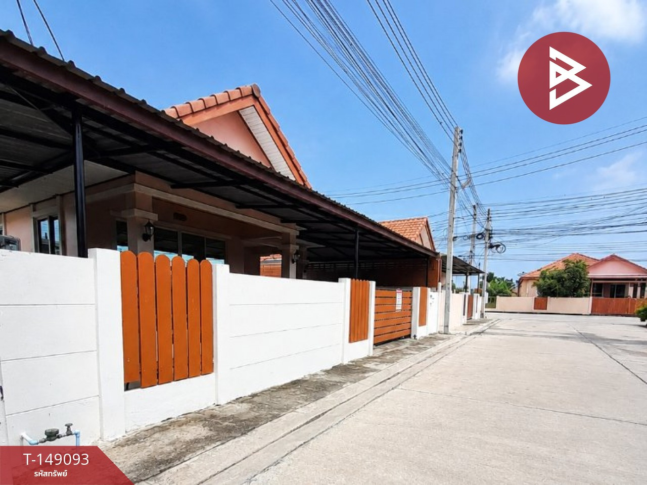 ขายบ้านเดี่ยว หมู่บ้านแสนสุข ลาดใหญ่ สมุทรสงคราม