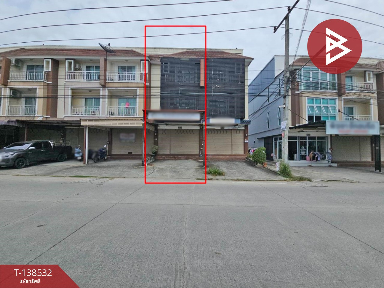 ขายอาคารพาณิชย์ หมู่บ้านมณีรินทร์ เพลส2 ศรีราชา (Maneerin Place2 Sriracha) ชลบุรี