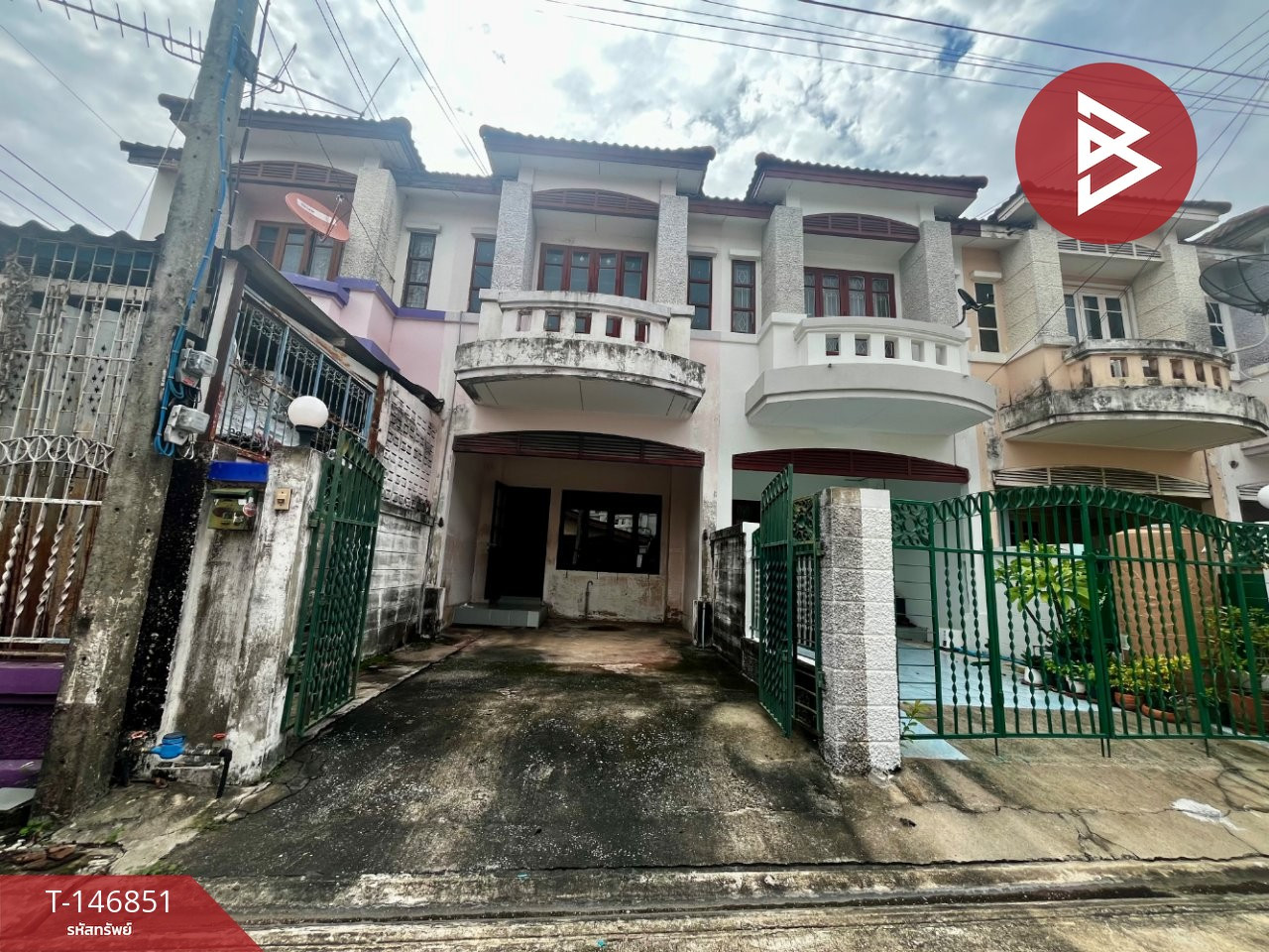 ขายทาวน์เฮ้าส์ หมู่บ้านปาริชาติ345 บางคูวัด ปทุมธานี
