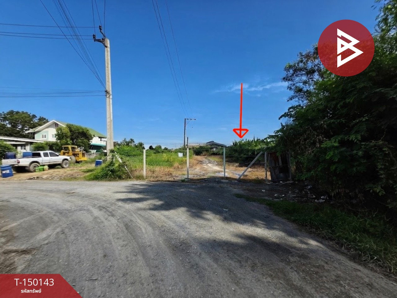 ขายที่ดิน เนื้อที่ 3 งาน 73 ตร.วา ไทรน้อย นนทบุรี