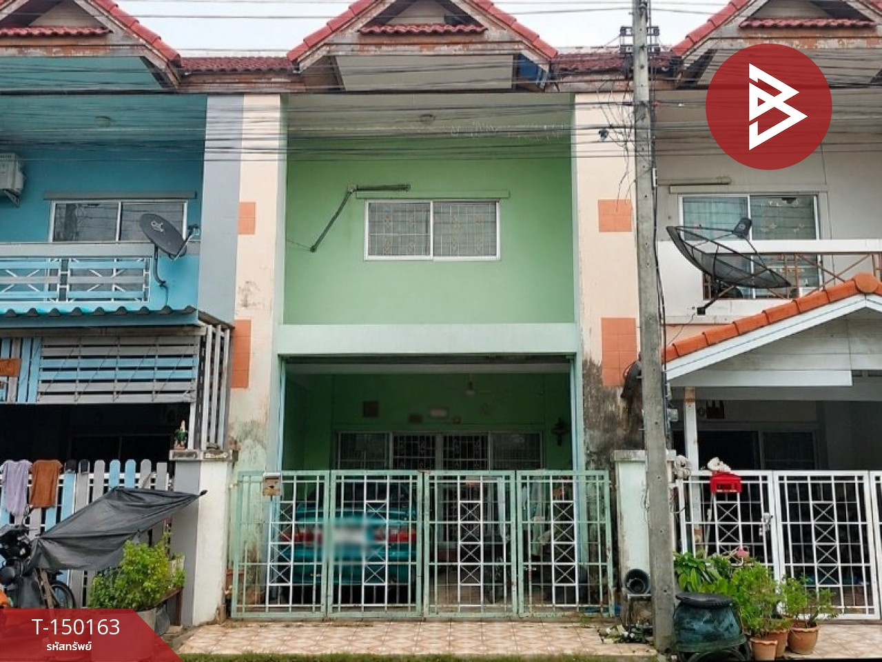ขายทาวน์เฮ้าส์ 2 ชั้น หมู่บ้านแดนทองวิลเลจ สามโคก ปทุมธานี