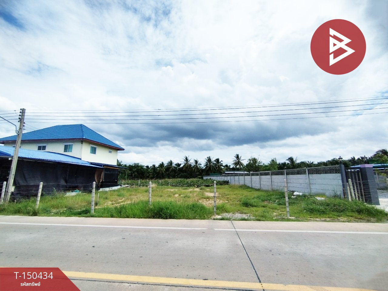 ขายที่ดิน เนื้อที่ 3 งาน 45 ตร.วา บ้านแพ้ว สมุทรสาคร