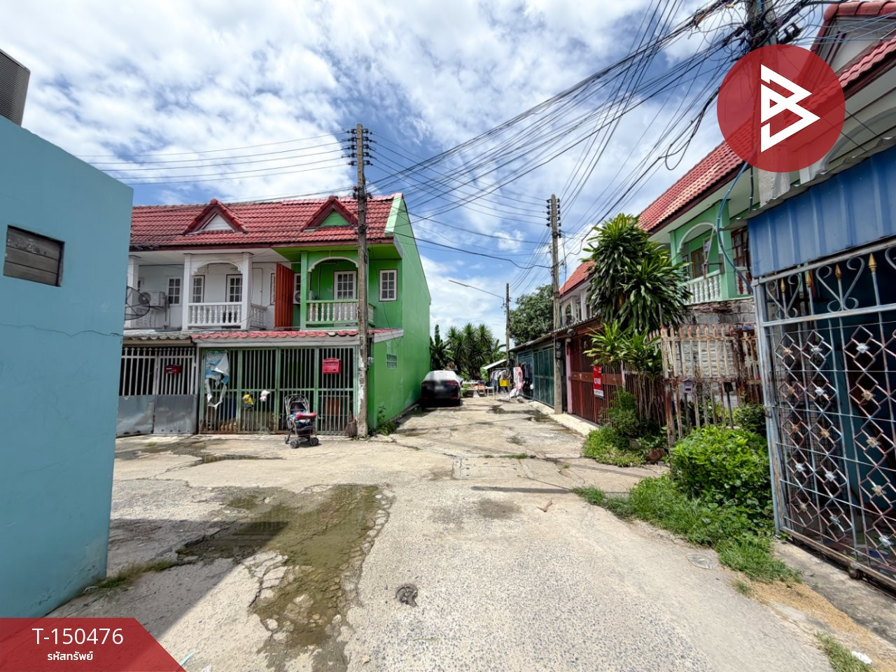 ขายทาวน์เฮ้าส์ 2 ชั้น เนื้อที่ 15 ตร.วา ท่าศาลา ลพบุรี