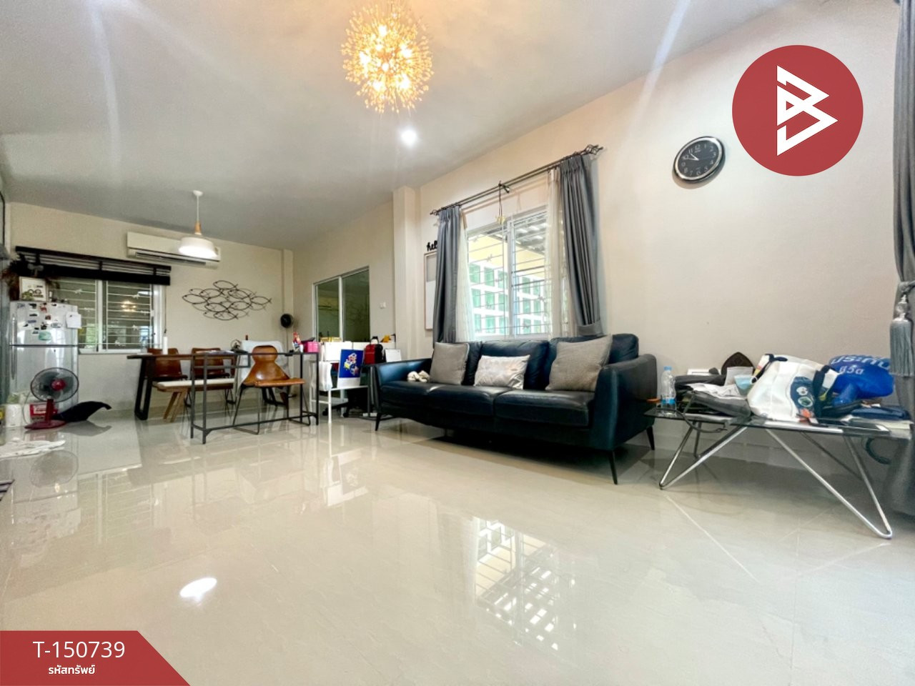 ขายบ้านแฝดหน้าสวน หมู่บ้านมณีรินทร์ วิลเลจ บางพระ (Maneerin Village Bang Phra) ชลบุรี พร้อมอยู่