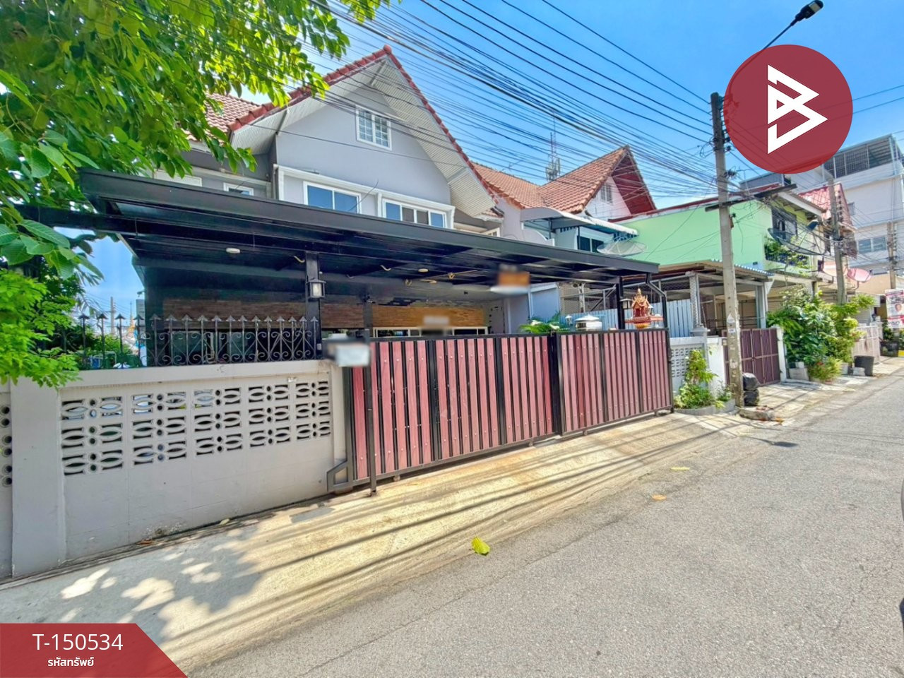 ขายทาวน์เฮ้าส์ 2 ชั้น เนื้อที่ 61 ตร.วา ดอนเมือง กรุงเทพมหานคร