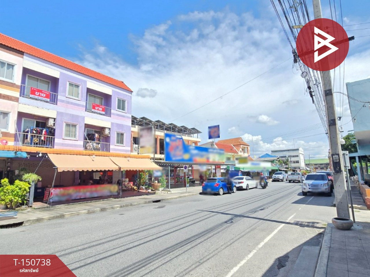 ขายอาคารพาณิชย์ 3 ชั้น เนื้อที่ 28 ตร.วา พานทอง ชลบุรี