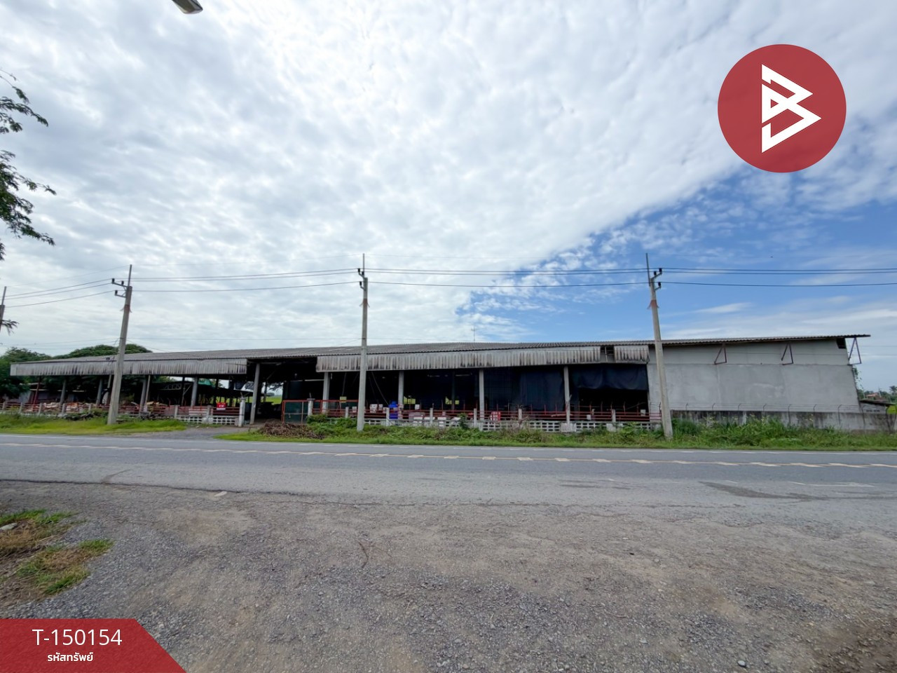 ขายที่ดินพร้อมโกดังเก็บของ ต.บางพึ่ง อ.บ้านหมี่ จ.ลพบุรี