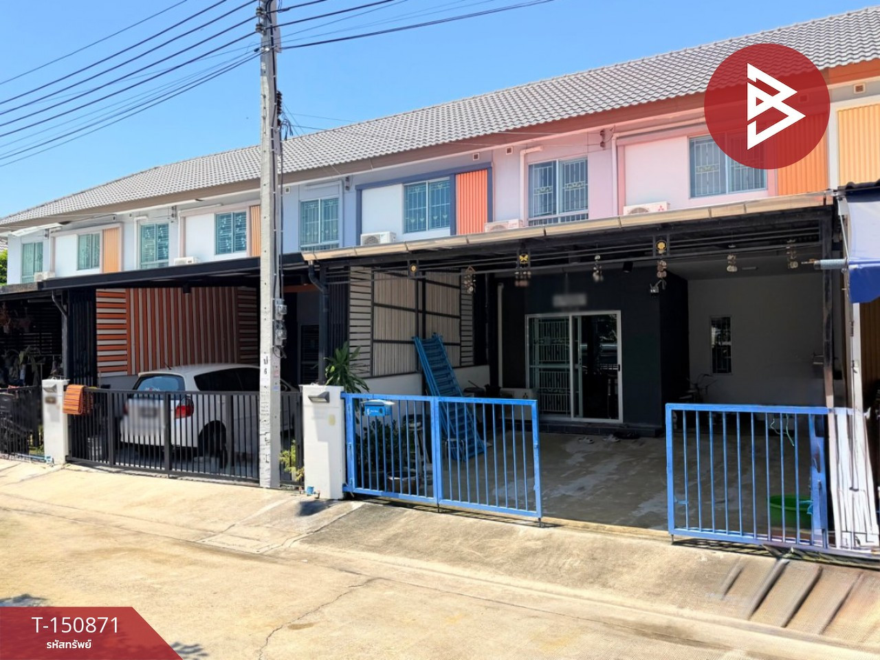 ขายทาวน์เฮ้าส์ หมู่บ้านพฤกษา106 บางปู-ตำหรุ สมุทรปราการ
