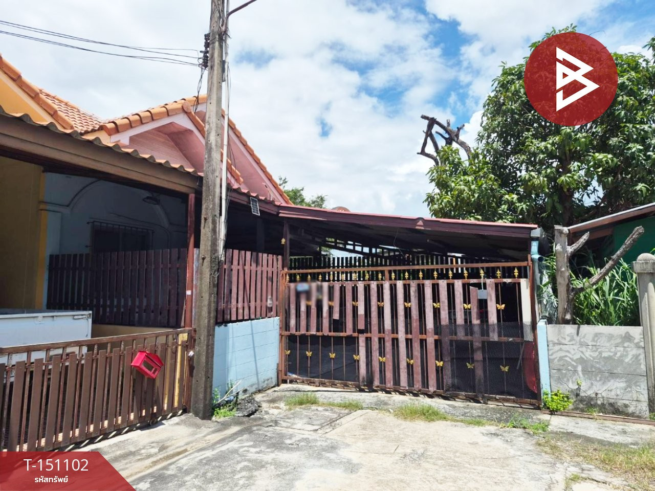 ขายทาวน์เฮ้าส์ หมู่บ้านปริณดา บ้านสวน ซอย12 หนองรี ชลบุรี