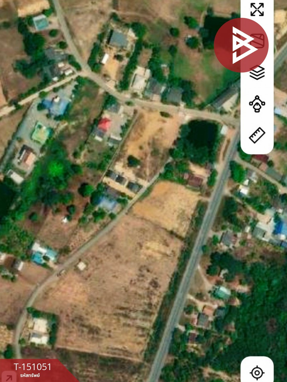 ขายที่ดินหินกอง ราชบุรี 12 ไร่ 2 งาน 77 ตร.วา ติดถนนหลัก