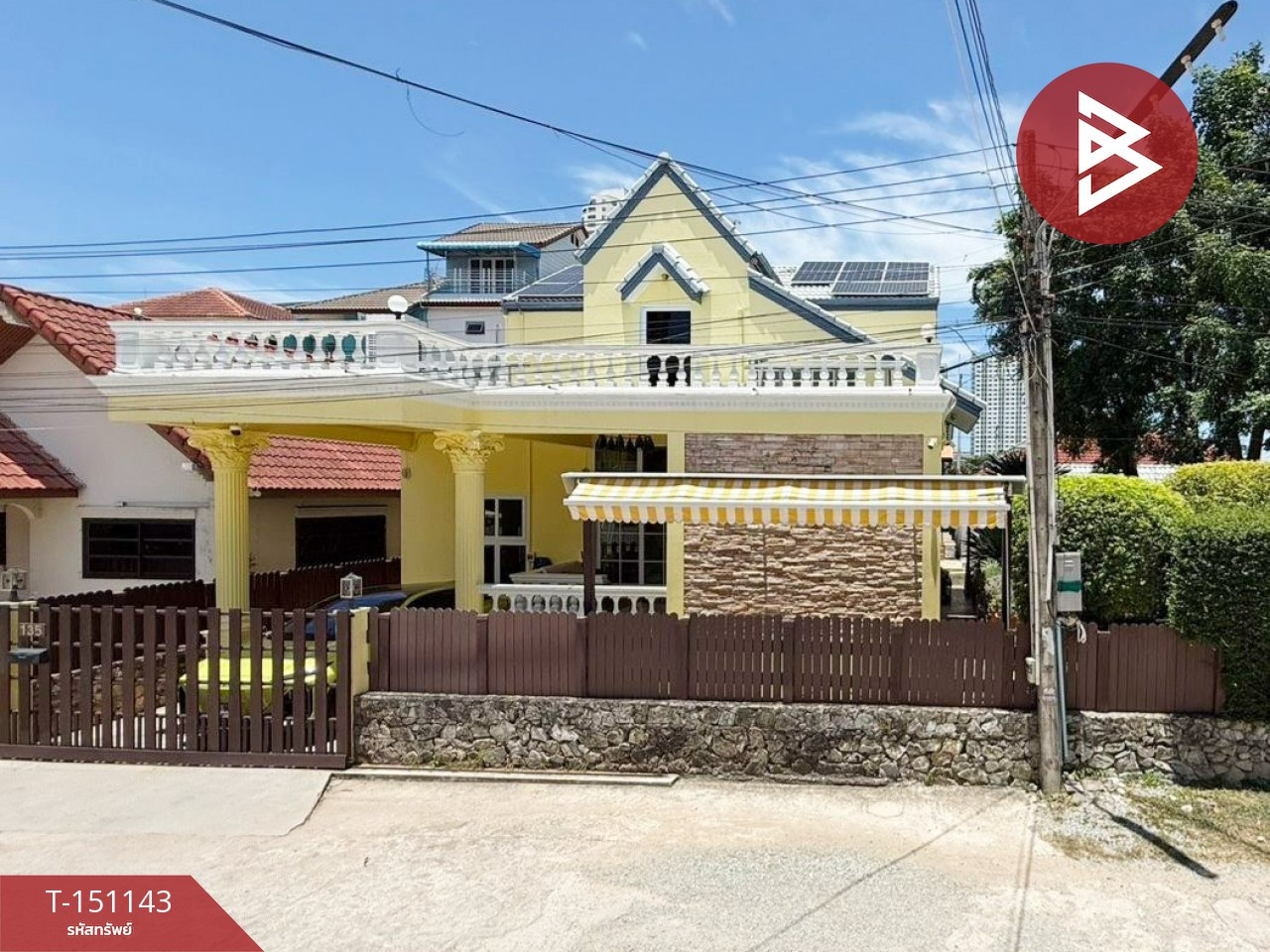 ขายบ้านเดี่ยว เนื้อที่ 1 งาน 50 ตร.วา บางละมุง ชลบุรี ใกล้ทะเลฯ
