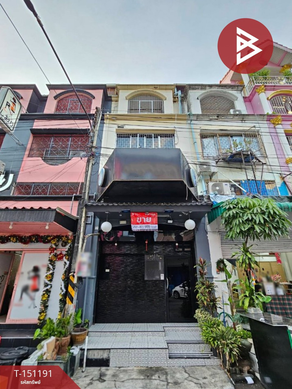 อาคารพาณิชย์ โครงการศรีราชานคร ซอย 6 ศรีราชา ชลบุรี