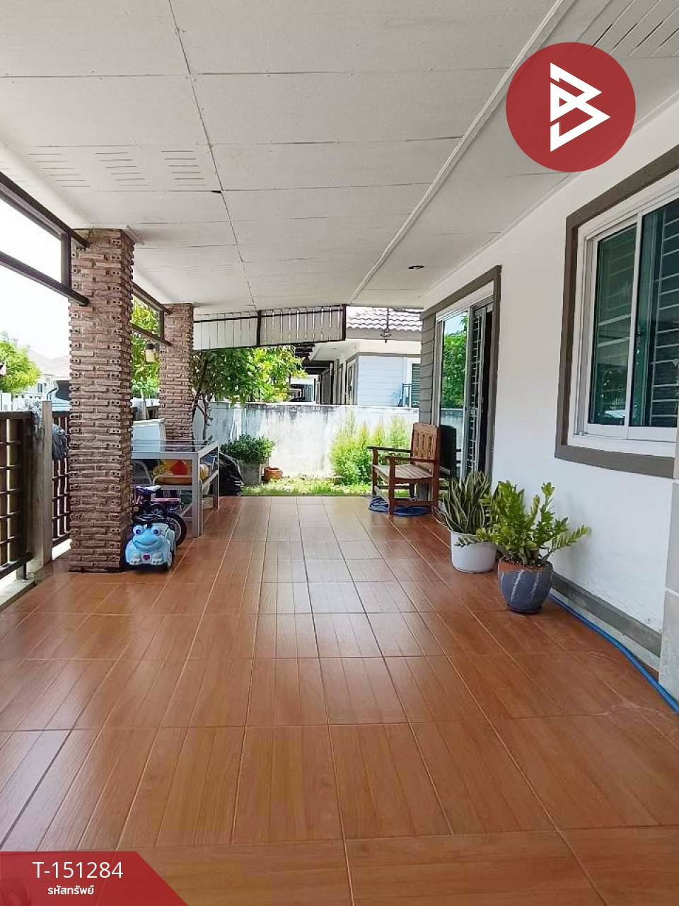 ขายบ้านเดี่ยวชั้นเดียว หมู่บ้านสิรารมย์พาร์ค บางปะกง ฉะเชิงเทรา ใกล้บางนา-ตราด กม.45
