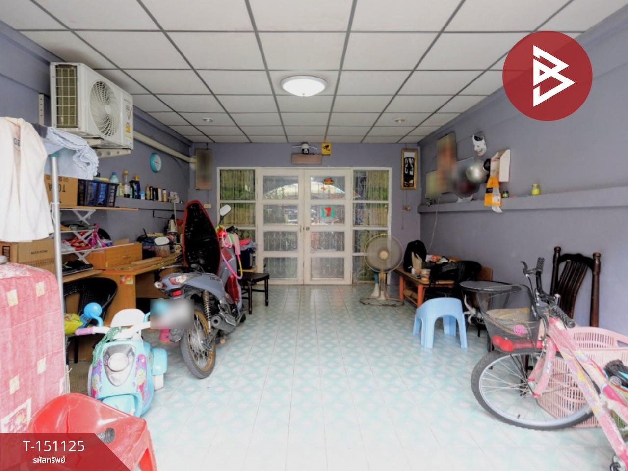 ขายทาวน์เฮ้าส์ หมู่บ้านเพชรพรสวรรค์ ท้ายบ้าน สมุทรปราการ