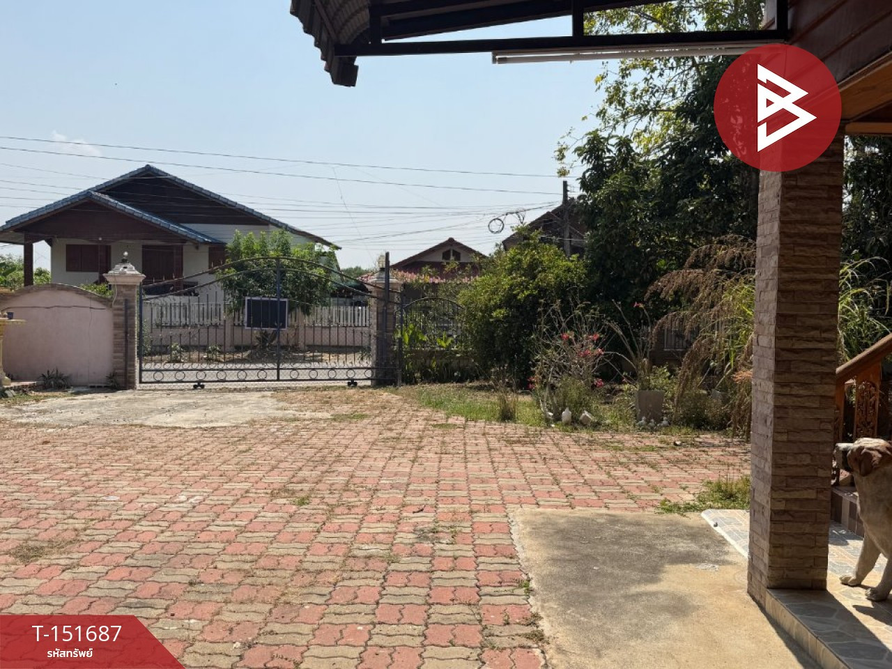 ขายบ้านเดี่ยวพร้อมที่ดิน เนื้อที่ 1 งาน 25.3 ตร.วา เวียงหนองล่อง ลำพูน